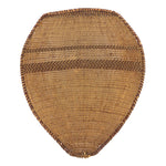 Northwest Coast Sifter Basket c. 1900s, 4.5" x 15" x 13"