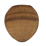 Northwest Coast Sifter Basket c. 1900s, 4.5" x 15" x 13"