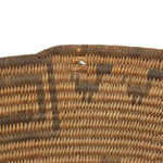 Apache Pictorial Basket with Humans and Dogs c. 1900s, 3.5" x 14"