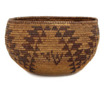 Maidu Basket with Geometric Design c. 1900s, 4.75" x 8"