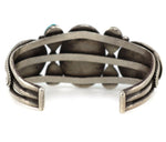 Navajo - Turquoise and Silver Bracelet c. 1930s, size 7.5