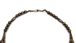 Zuni 4-Strand Multi-Stone and Heishi Fetish Necklace c. 1960-70s, 32" length