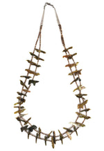 Zuni - 2-Strand Multi-Stone Heishi Animal Fetish Necklace c. 1973, 28" length