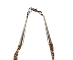 Zuni - 2-Strand Multi-Stone Heishi Animal Fetish Necklace c. 1973, 28" length