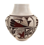 Loretta Joy Navasie (b. 1948) - Hopi Polychrome Vase c. 1970-80s, 8.5" x 8"