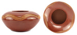 Dominique Toya (1971-2023) - Jemez Redware Jar with Carved Design c. 2000s, 3.5" x 7.25"