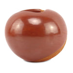 Dominique Toya (1971-2023) - Jemez Redware and Micaceous Waterfall Jar c. 2000s, 4.25" x 5.25"