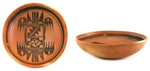 Hopi Polychrome Bowl c. 1930s, 2" x 7"