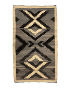 Navajo Crystal Rug c. 1910s, 55.25" x 32"