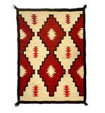Navajo Ganado Rug c. 1900, 74" x 52"