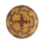 Yavapai Plaque with Geometric Design c. 1900, 12" diameter
