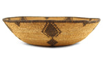Apache Basket with Geometric Star Design c. 1900, 3.25" x 12"