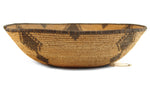 Apache Basket with Geometric Star Design c. 1900, 3.25" x 12"