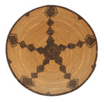 Apache Basket with Geometric Star Design c. 1900, 3.25" x 12"