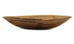 Pima Plaque with Geometric Design c. 1900, 8.75" diameter