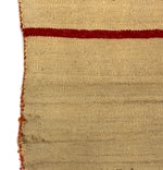 Navajo Double Saddle Blanket c. 1900, 54.75" x 34.5"