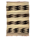 Navajo Crystal Rug c. 1900, 73" x 47"