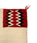 Navajo Double Saddle Blanket c. 1900, 55.5" x 36"
