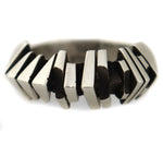 Isaiah Ortiz - San Felipe Contemporary Sterling Silver Ring, size 8