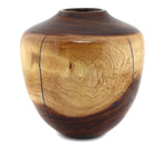 Greg Campbell - Acacia and Lapis Lazuli Wooden Vessel, 8.25" x 7.5"