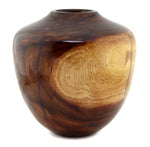 Greg Campbell - Acacia and Lapis Lazuli Wooden Vessel, 8.25" x 7.5"