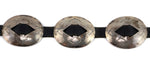 Navajo - Silver and Leather Concho Belt c. 1950s, 26" to 35" waist