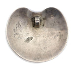 Jacob Poleviyouma, Jr. (d. 1986) - Hopi - Silver Overlay Pendant c. 1970s, 1.375" x 1.5"