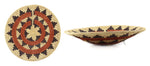 Moe S. Black - Navajo Polychrome Double Wedding Basket c. 1970s, 4.25" x 19.75