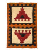 Navajo Ganado Rug c. 1910-15, 77.5" x 51.5"