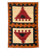 Navajo Ganado Rug c. 1910-15, 77.5" x 51.5"