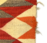Navajo Transitional Blanket c. 1900, 75" x 53"