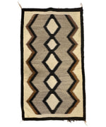 Navajo Crystal Rug c. 1930s, 63" x 37"