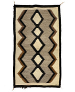 Navajo Crystal Rug c. 1930s, 63" x 37"