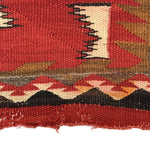 Navajo Red Mesa Rug c. 1915, 62" x 39"