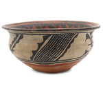 San Ildefonso Polychrome Bowl c. 1900, 4.5" x 9.5"