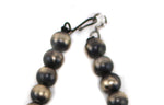 Miramontes - Old Style Necklace with Silver Beads, Barber Silver Quarters, and Double Bar Cross Pendant, 23" length