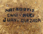 Juan Quezada (1940-2022) - Mata Ortiz Polychrome Vase c. 1970s, 8.25" x 7.75"