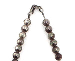 Navajo - Turquoise and Silver Squash Blossom Necklace c. 1940s, 28" length