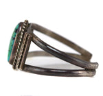 Navajo - Turquoise and Silver Bracelet c. 1940-50s, size 6.5