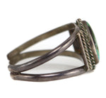 Navajo - Turquoise and Silver Bracelet c. 1940-50s, size 6.5