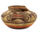 Polacca Polychrome Jar c. 1890s, 4" x 7"