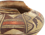 Polacca Polychrome Jar c. 1890s, 4" x 7"