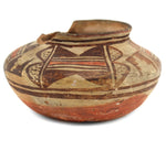 Polacca Polychrome Jar c. 1890s, 4" x 7"