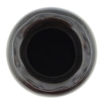 Virginia Garcia (b. 1963) - Santa Clara/San Juan Black Vase with Fluted Rim c. 1996, 5.25" x 4.5"