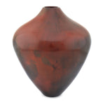 Alice Cling (b. 1946) - Navajo Redware Vase with Fire Clouds c. 1990s, 6.5" x 5.25"