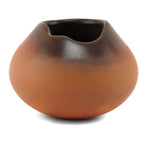 Jody Folwell (b. 1942) - Santa Clara Micaceous Redware and Sienna Jar c. 1990s, 3" x 4"