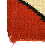 Navajo Transitional Ganado Blanket c. 1890s, 61.5" x 50.5"