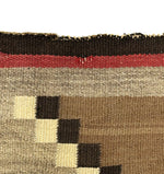 Navajo Crystal Rug c. 1920s, 71.5" x 37.25"