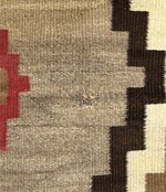 Navajo Crystal Rug c. 1920s, 71.5" x 37.25"