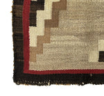 Navajo Crystal Rug c. 1920s, 71.5" x 37.25"